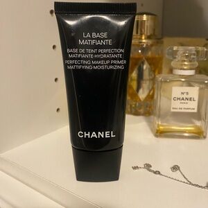 CHANEL Black Matte-Effect Makeup Primer Tube
